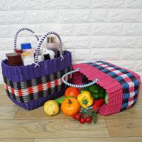 塑料菜篮子厨房收纳筐宠物篮购物篮礼品篮游泳篮子手提沐浴篮