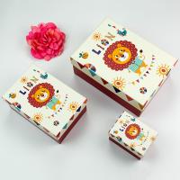 礼品盒长方形大号文艺小清新复古生日礼盒情人节包装盒- 小号9*6*6cm