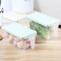 厨房冰箱保鲜盒收纳盒抽屉式鸡蛋盒食物冷冻塑料储物盒水果蔬菜盒
