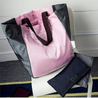 大容量可折叠便携购物袋收纳包单肩手提袋帆布袋