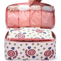 旅行洗漱包文胸收纳包内衣内裤袜子收纳盒便携式布艺整理袋