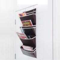 牛津布后墙壁多层杂志收纳挂袋办公室教室书本杂物整理袋