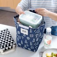 手提便当包学生带饭小袋子上班族饭盒便当袋多功能小包手提包