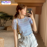 夏季配裙的上短袖雪纺衬衫女装夏装2020年欧洲站新款洋气衫