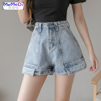 牛仔短裤女2020年新款夏季韩版显瘦高腰阔腿裤外穿百搭宽松裤子潮