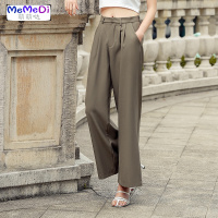 裤子女2020夏季新款韩版高腰显瘦休闲裤百搭烟管西装裤九分萝卜裤