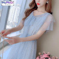 夏天女神范长裙女装夏装2020年新款夏季连裙仙女超仙森系气质