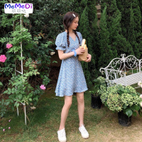 2020夏装新款韩版少女泫雅风气质连裙V领显瘦个碎裙女