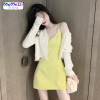 2020夏季新款网红性感色吊带裙收腰显瘦内搭个气质连裙女