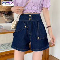 2020夏季新款韩版显瘦高腰牛仔短裤百搭宽松A字阔腿裤学生热裤女