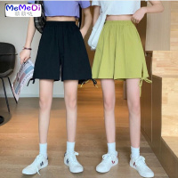 2020新款闺蜜装裤高腰显瘦侧边绑带韩版宽松百搭A字阔腿裤女夏