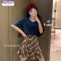 2020夏装新款ins网红碎裙不规则荷叶边半身裙女高腰百搭A字短裙