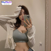 2020夏季新款性感胸内无钢圈裹胸短款背心网红泫雅外穿吊带女