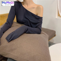 韩版春装2020款长袖宽松T恤+休闲裤子春季新款两件套运动套装女潮