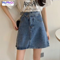 复古高腰显瘦牛仔半身裙女2020春夏新款百搭a字短裙包臀bm裙子潮