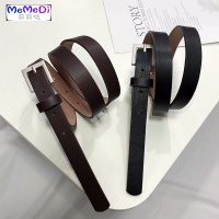 时尚个性方头系皮带女款2020新款潮流复古百搭休闲学生牛仔裤腰带