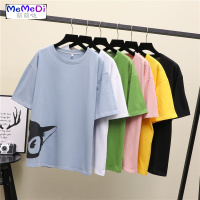 2020年新款夏季闺蜜情侣女装学生港风半袖上服ins短袖T恤潮