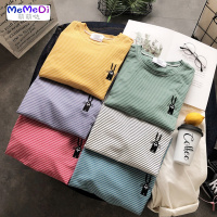 2020年夏季新款情侣女装半袖宽松上服网红紫bmins超火短袖T恤潮