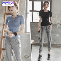 运动套装女瑜伽服网红速干健身房健身夏季跑步服显瘦性感三件套