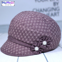 春夏中老年帽女秋中年薄款时装帽妈妈布帽夏天遮阳女士帽奶奶