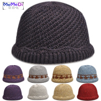 春秋天中老年帽女奶奶手工勾线针织毛线帽薄款老太太妈妈暖