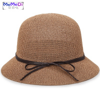 中老年人女士渔夫帽春夏妈妈亚麻礼帽透气光头老人帽子女盆帽夏天