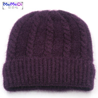 中老年人帽子女秋冬天妈妈毛线帽休闲护耳外婆帽防寒老人帽奶奶帽