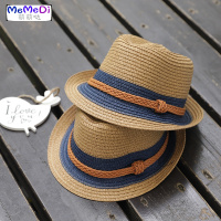 夏天儿童帽韩版男童爵士帽小男孩防晒帽亲子帽遮阳帽宝宝帽子潮