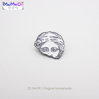 古罗马艺术品胸针 男女情侣闺蜜复古徽章别针服装饰品ins潮个性