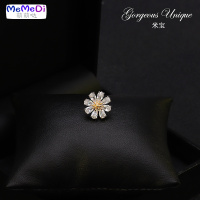 百搭小雏菊胸针防走光领扣配饰 开衫女围巾领口小领针扣针