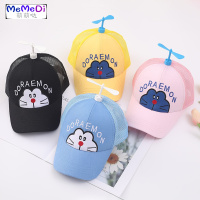 儿童机器猫帽子网红竹蜻蜓叮当猫哆啦A梦可爱遮阳防晒鸭舌帽5