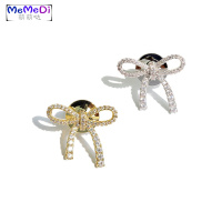 YCHEN气质防走光扣针领针 蝴蝶结别针固定服装饰日系可爱胸针女