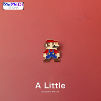 A Little胸针可系马奥金属徽章男女个性别针学生包包配饰品