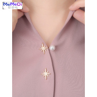 防走光扣胸针高档气质女领口装饰网红开衫别针固定服领针配饰