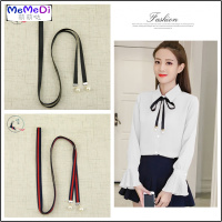 JK领结女士领带手打飘带免打百搭丝带珍珠衬制服学院风清新配饰