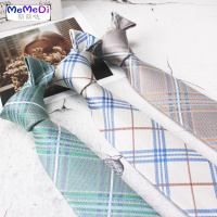 ins风原创系格领带 JK服款衬衫DK领带男女学生学风绿