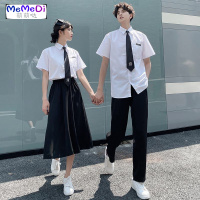 班服夏季校服套装学生装英伦学院风高中生jk白衬衫制服毕业服装女