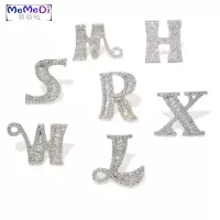 YCHEN你的名字 韩水晶字母胸针女防走光扣迷你别针固定服装饰