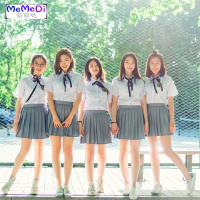 初中高中生韩版校园百褶裙女JK服中学生校服套装学风英班服
