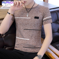 2020年男士新款短袖T恤衫青少年圆领透气速干打底汗衫夏季男