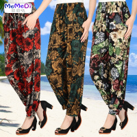 [天天特价]夏季薄款中老年女装灯笼裤宽松大码妈妈裤打底裤