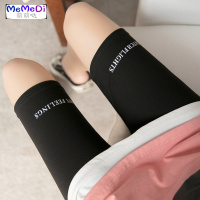 夏季网红高腰大码螺纹五分打底裤女外穿薄款紧身弹瑜伽骑行短裤