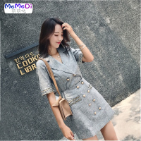 高端职业套装女夏装时尚名媛香风两件套衬衫套裙工作服面试正装