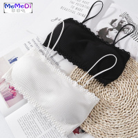 抹胸裹胸性感白色防走光学生少女文胸聚拢内打底吊带美背短款夏