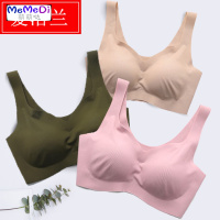 背心式抹胸型文胸聚拢收副乳运动不上跑一片式睡眠内女