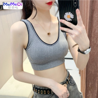 网红韩塑身背心吊带抹胸显瘦运动打底美背无钢圈内女学生