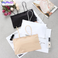 抹胸女带胸垫裹胸吊带打底背心少女文胸防走光运动内夏