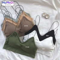 2020新款韩版无钢圈抹胸聚拢文胸裹胸少女运动背心吊带胸罩内女