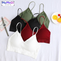 美背内女无钢圈文胸学生高中少女聚拢抹胸裹胸罩吊带背心夏薄款