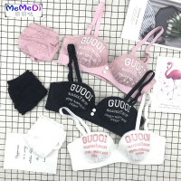 文胸套装女聚拢性感惑字母半杯内无钢圈少女内心平胸蕾胸罩